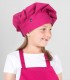 Gorro cocinero infantil Frambuesa