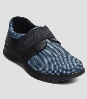 Zapatilla sanitario con elástico Siena Azul