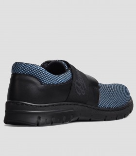Zapatilla sanitario con elástico Siena Azul