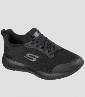 Calzado laboral Skechers mujer Squad SR Negro