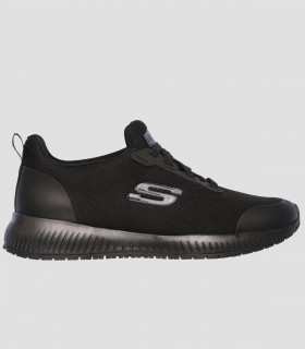 Calzado laboral Skechers mujer Squad SR Negro