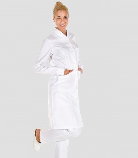 Bata sanitaria Laura Manga Larga