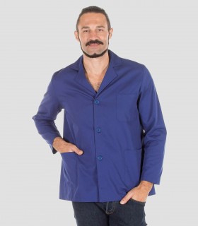 Casaca sanitaria Azulina manga larga