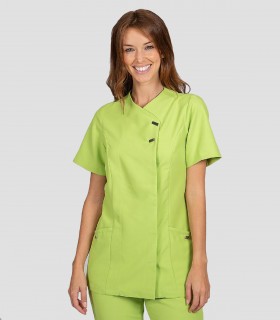 Casaca sanitaria microfibra Elena Pistacho