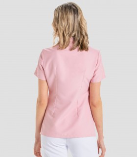 Casaca sanitaria Microfibra Pekín Rosa