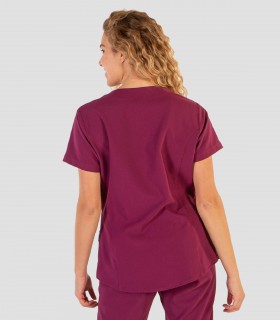 Casaca sanitaria Olaya Extrafiber Berenjena