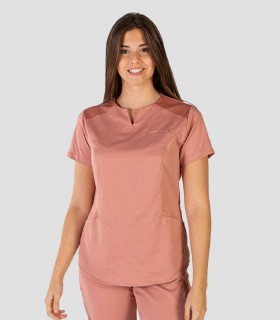Casaca sanitaria mujer Peach Nude