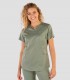 Casaca sanitaria mujer Peach Verde caqui