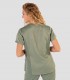 Casaca sanitaria mujer Peach Verde caqui