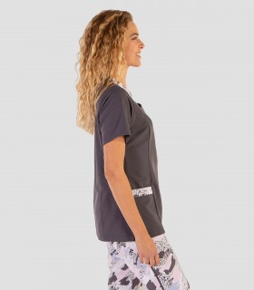 Casaca sanitaria Microfibra para mujer color Gris marengo