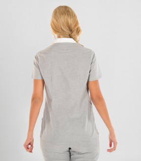 Casaca sanitaria Oxford Brenda Gris perla