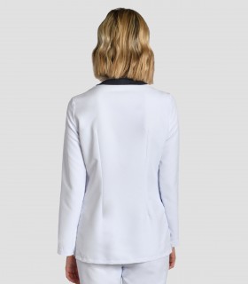 Casaca sanitaria Microfibra cruzada Tejano