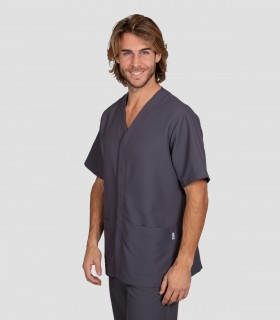 Casaca sanitaria microfibra Gris marengo