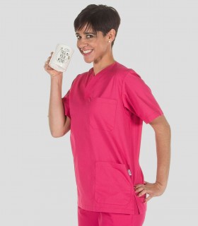 Casaca sanitaria Fucsia