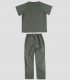 Pijama sanitario unisex Verde oliva