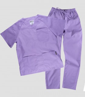 Pijama sanitario unisex Lila