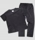 Pijama sanitario unisex Negro