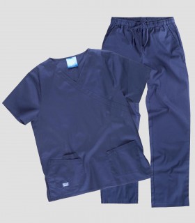 Conjunto sanitario elastizado Azul Marino