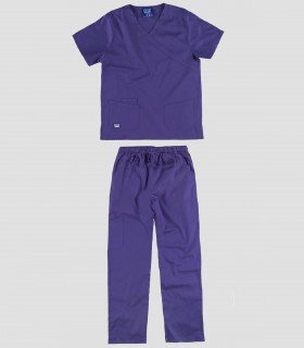 Conjunto sanitario elastizado Morado