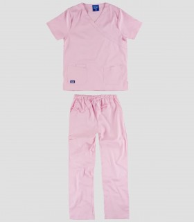 Conjunto sanitario elastizado Rosa