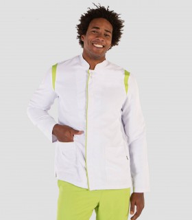 Casaca sanitaria Microfibra Gorka Pistacho