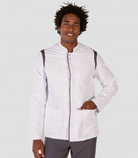 Casaca sanitaria Microfibra Gorka Gris marengo