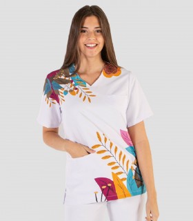 Casaca sanitaria Microfibra Ramas