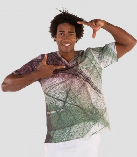 Casaca sanitaria de Microfibra reciclada Brotes