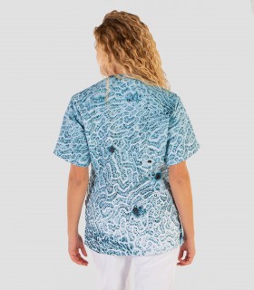 Casaca sanitaria de Microfibra reciclada Fucus