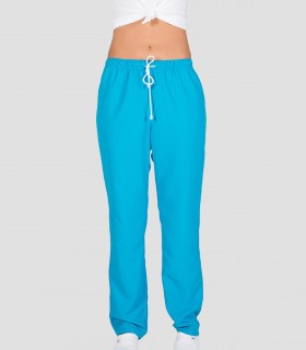 Pantalón sanitario Microfibra Turquesa