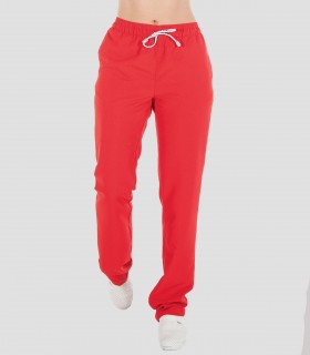 Pantalón sanitario Microfibra Rojo