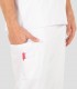 Pantalón sanitario Multibolsillos Elástico Blanco