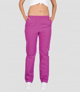 Pantalón sanitario con goma Malva