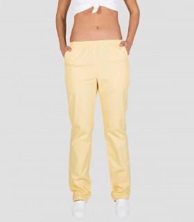 Pantalón sanitario con goma Vainilla