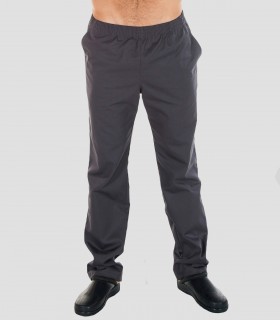 Pantalón sanitario con goma Gris marengo
