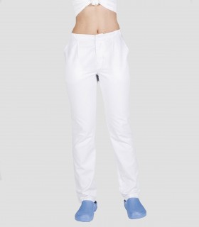 Pantalón sanitario unisex Blanco