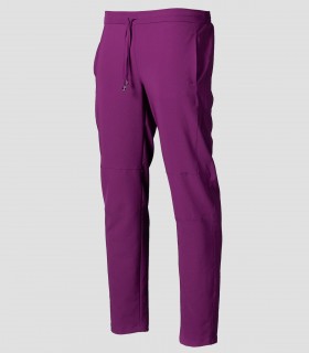 Pantalón sanitario unisex con rodilleras Berenjena