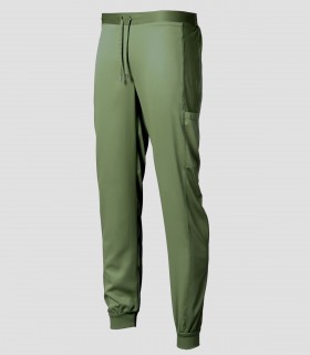 Pantalón sanitario Jogger Peach Verde Caqui