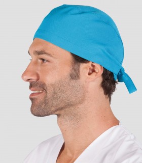 Gorro sanitario microfibra Pelo corto Turquesa
