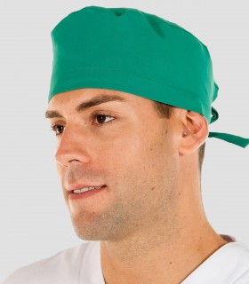 Gorro sanitario microfibra Pelo corto Verde
