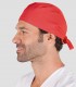 Gorro sanitario microfibra Pelo corto Rojo