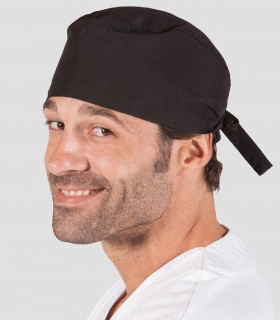Gorro sanitario microfibra Pelo corto Negro