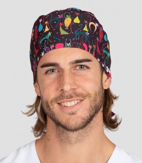 Gorro sanitario para pelo corto Cats
