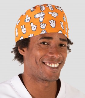 Gorro cirujano para pelo corto Guante