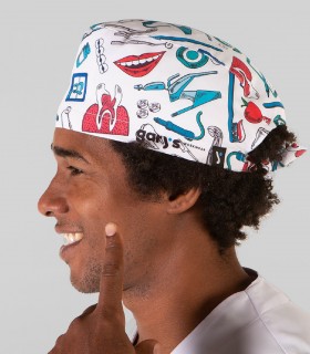 Gorro sanitario para pelo corto Sonrisa