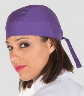 Gorro sanitario pirata Morado