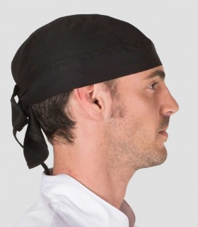 Gorro sanitario pirata Negro