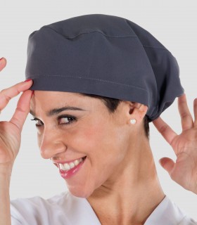 Gorro sanitario Microfibra Pelo Largo Gris marengo
