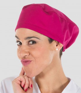 Gorro sanitario Microfibra Pelo Largo Frambuesa