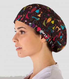 Gorro sanitario para pelo largo Cats